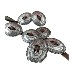 Vintage Navajo Concho Belt