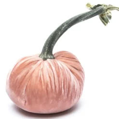 Vintage Silk Velvet Pumpkin