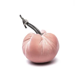 Vintage Silk Velvet Pumpkin