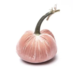 Vintage Silk Velvet Pumpkin