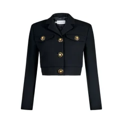 Viola Notte Fleur in Black