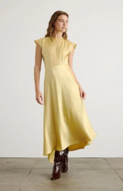 Violeta Dress in Buttermilk