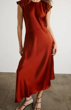 Violeta Dress in Smoked Paprika