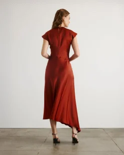 Violeta Dress in Smoked Paprika