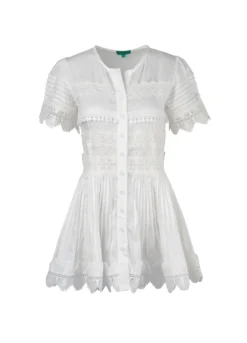 Violetta Dress in White