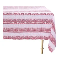 Volterra Blockprint Tablecloth
