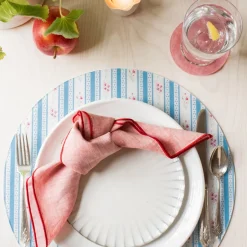 Waller Red Chambray Napkin Set