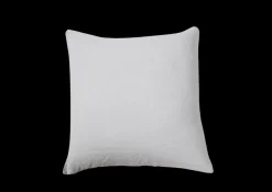 Washed Linen Cushion Cover in Sky