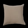 Washed Linen Cushion Cover in Smoke