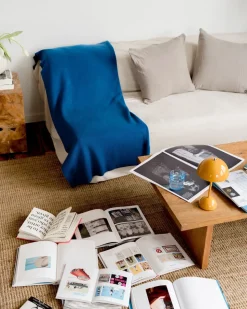 Washed Linen Cushion Cover in Smoke