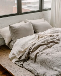 Washed Linen Duvet Cover