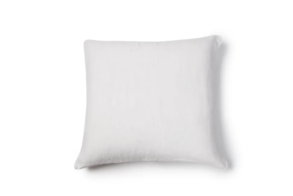 Washed Linen Euro Shams, Set of 2