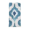 Watercolor Ikat Napkins in Blue, Set of 4