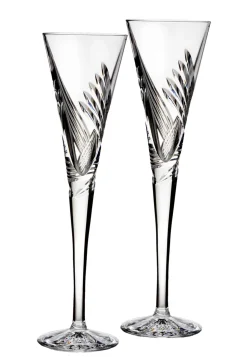 Waterford Wishes "Beginnings" Toasting Flute, Pair