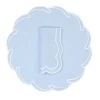 Waves Linen Napkin and Placemat in Air Blue, Set of 2