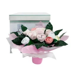 Welcome Baby Clothes Posy