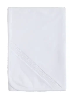Welcome Home Layette Blanket in White