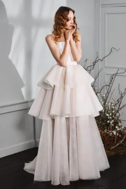 Wheatley Three-Tiered Skirt