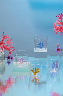 Whimsical Tumbler Glasses, Set of 4