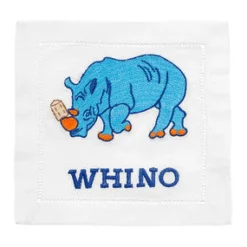Whino Cocktail Napkins, Set of 4