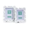 White Daisy Photo Frame, Set of 2