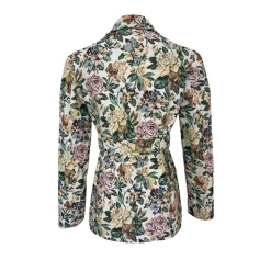 White Floral Jacket