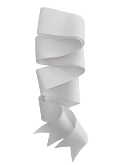 White Long Grosgrain Ribbon