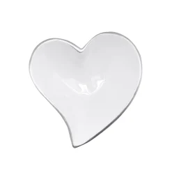 White Small Heart Bowl