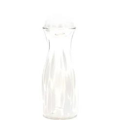 White Transparent Spotted Carafe