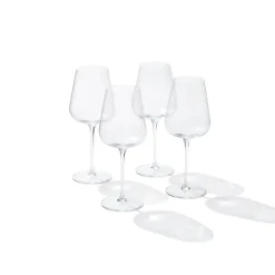 White Wine Glasses, Set of 4