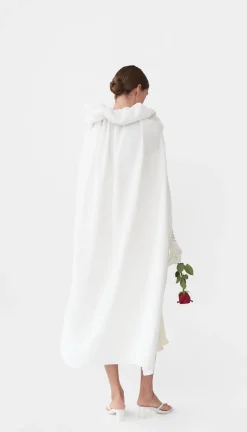 Whitewing Linen Cape