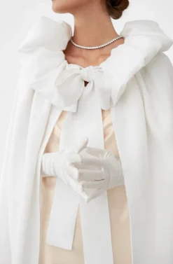 Whitewing Linen Cape