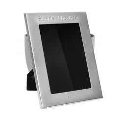 Wide Border Frame in Satin Finish