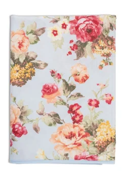 Wild Roses Tablecloth in Blue