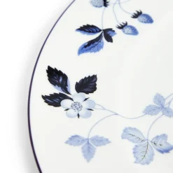 Wild Strawberry Inky Blue Plate 10.7in
