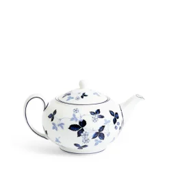 Wild Strawberry Inky Blue Teapot