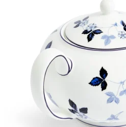 Wild Strawberry Inky Blue Teapot