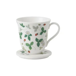 Wild Strawberry Lidded Mug