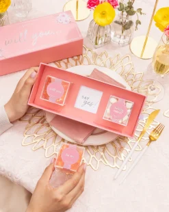 Will You Be My Bridesmaid Preset 3 Piece Candy Bento Box