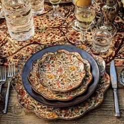 Willa Charger/Platter in Amber