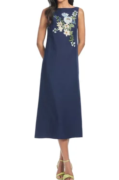 Willa Dress in Midnight