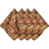 Willa Napkin in Amber, Set of 4
