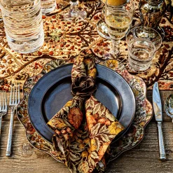 Willa Napkin in Amber, Set of 4