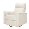 Willa Plus Power Glider Recliner w/ Power Headrest in Performance Ivory Boucle