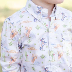 Wilson Button Down in Rodeo