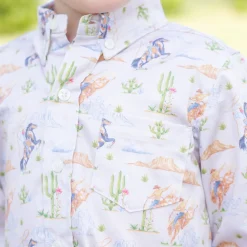 Wilson Button Down in Rodeo