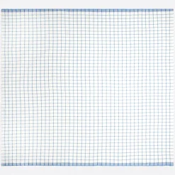 Windowpane 60x90 Tablecloth in Blue & Natural
