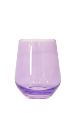Wine Stemless, Set of 6 Lavender