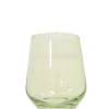 Wine Stemless, Set of 6 Mint Green