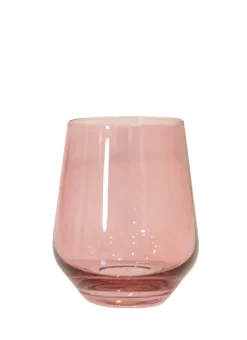 Wine Stemless, Set of 6 Rose